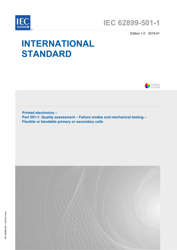 IEC 62899-501-1 Ed. 1.0 en PDF