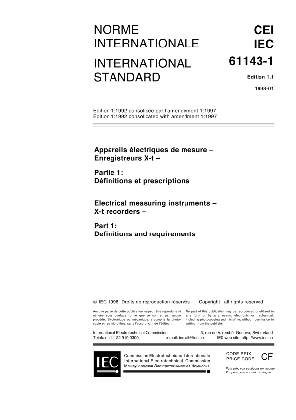 IEC 61143-1 Ed. 1.1 b PDF