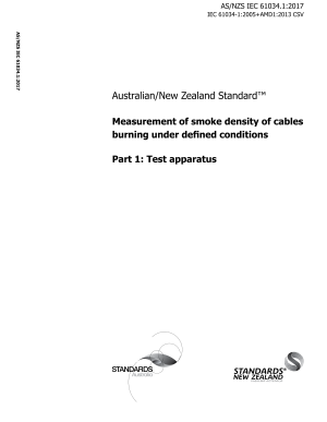 AS/NZS IEC 61034.1 PDF