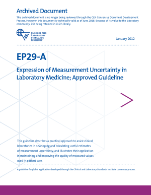 CLSI EP29-A PDF