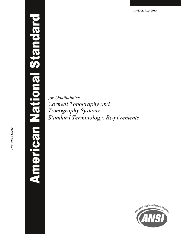 ANSI Z80.23 PDF