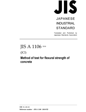 JIS A 1106 PDF