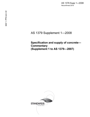 AS 1379 SUPP 1 PDF