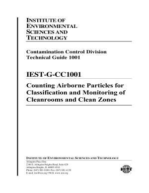 IEST G-CC1001 PDF