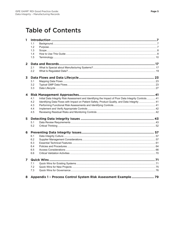 GAMP Good Practice Guide: Data Integrity – Manufacturing Records PDF