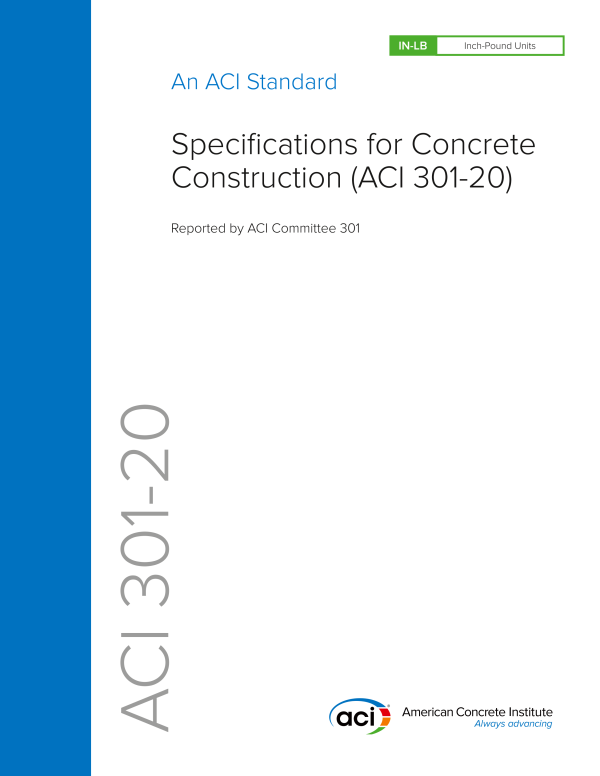 ACI 301 PDF