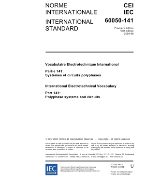 IEC 60050-141 Ed. 1.0 b PDF