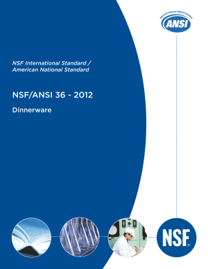 NSF 36 PDF