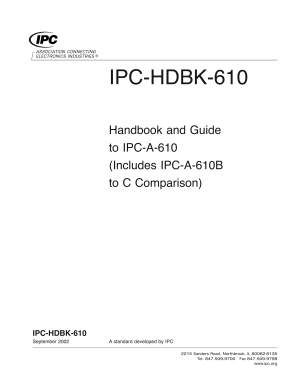 IPC HDBK-610 PDF