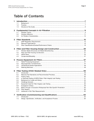 ISPE Good Practice Guide: HVAC and Process Equipment Air Filters PDF