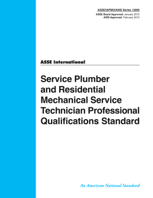 ASSE (Plumbing) Series 13000 PDF