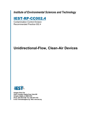 IEST RP-CC002.4 PDF