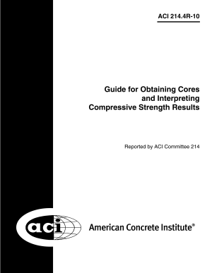 ACI 214.4R PDF