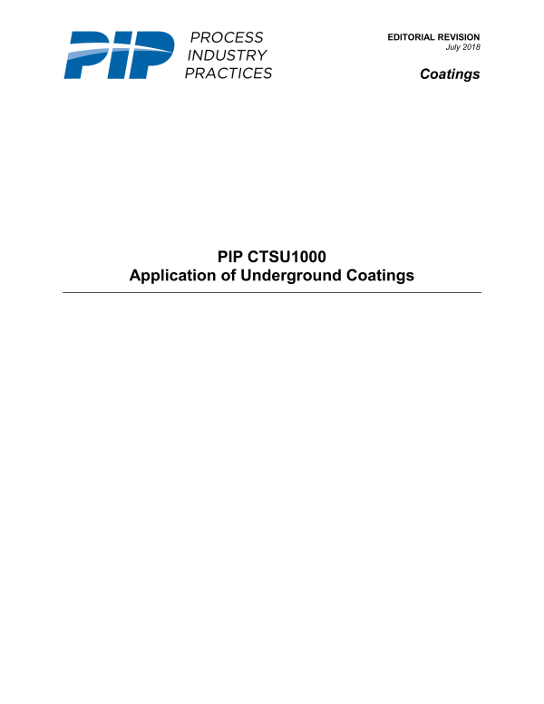 PIP CTSU1000 PDF