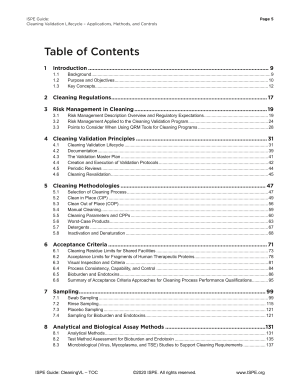 ISPE Guide: Cleaning Validation Lifecycle – Applications, Methods, & Controls PDF