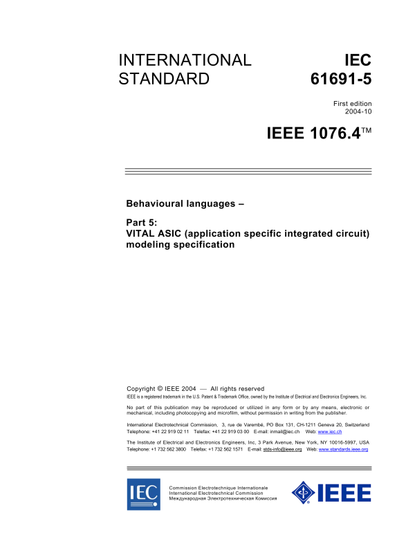 IEC 61691-5 Ed. 1.0 en PDF