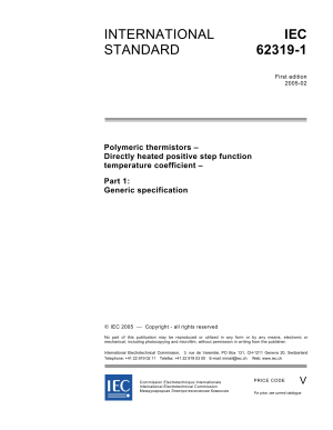 IEC 62319-1 Ed. 1.0 en PDF