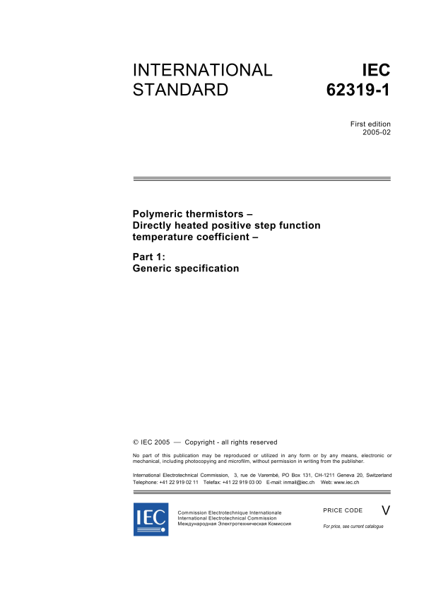 IEC 62319-1 Ed. 1.0 en PDF