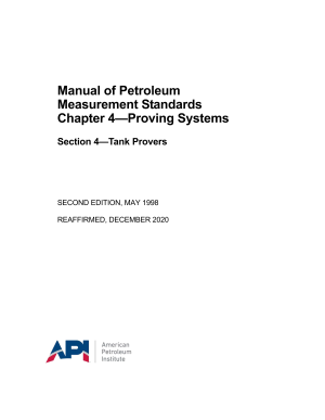 API MPMS Chapter 4.4 (R2020) PDF