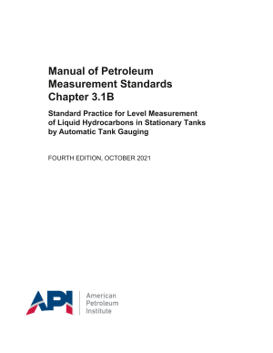 API MPMS Chapter 3.1B PDF